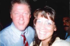 President Clinton and Donna